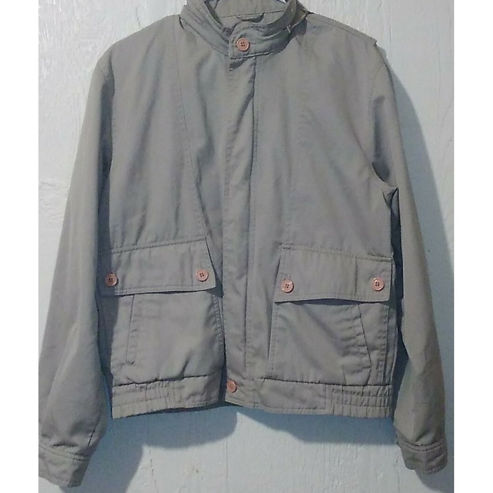 Boundary Waters Utility Jacket Women Small Sage Green Hooded Vintage Gorpcore